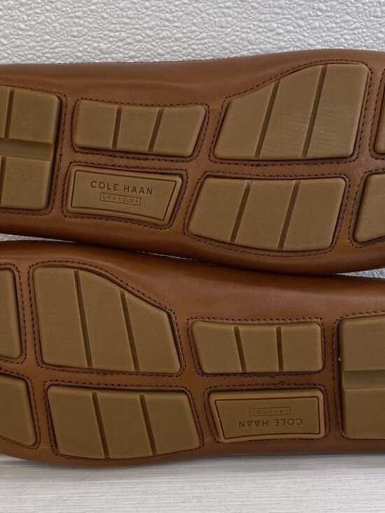Cole Haan Wyatt Driver Loafers Men\'s Size 13M British Tan Leather Bit Buckle main image 8